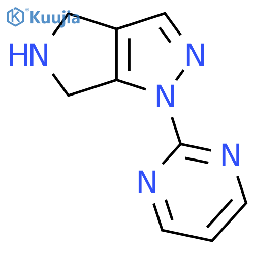 Pyrrolo[3,4-c]pyrazole, 1,4,5,6-tetrahydro-1-(2-pyrimidinyl)- structure