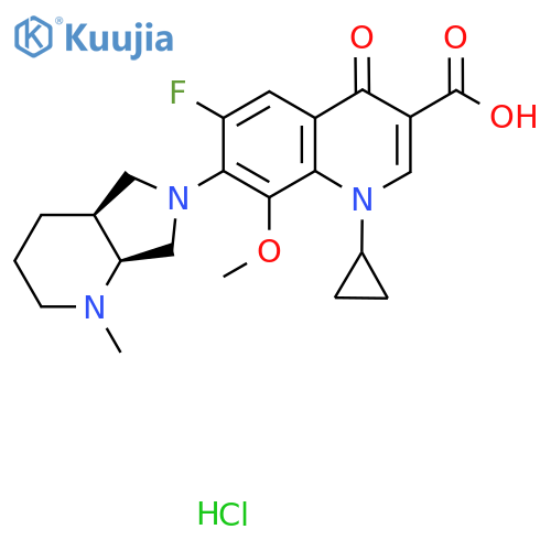 N-Methyl Moxifloxacin Hydrochloride structure