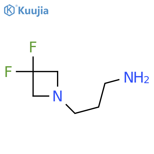 3-(3,3-difluoroazetidin-1-yl)propan-1-amine structure