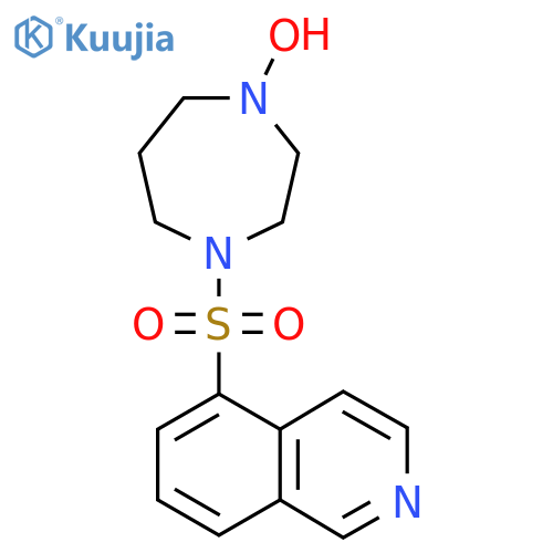 5-(Hexahydro-4-hydroxy-1H-1,4-diazepin-1-yl)sulfonylisoquinoline structure
