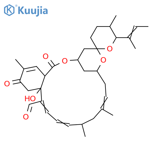 Milbemycin B, 5-demethoxy-28-deoxy-25-[(1E)-1-methyl-1-propenyl]-5,28-dioxo-, (25S)- (9CI) structure