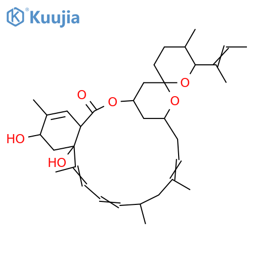 Milbemycin B, 5-O-demethyl-28-deoxy-25-[(1E)-1-methyl-1-propen-1-yl]-, (25S)- structure