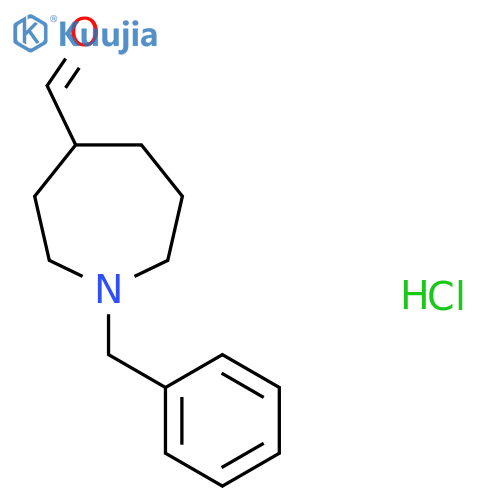 1-Benzylazepane-4-carbaldehyde hydrochloride structure