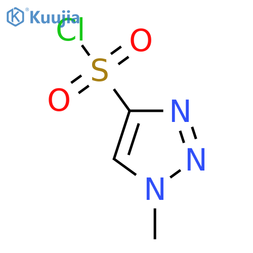 1-Methyl-1H-1,2,3-triazole-4-sulfonyl chloride structure