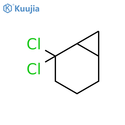 2,2-Dichlorobicyclo4.1.0heptane structure
