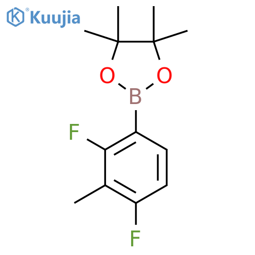 2,4-Difluoro-3-methylphenylboronic acid pinacol ester structure