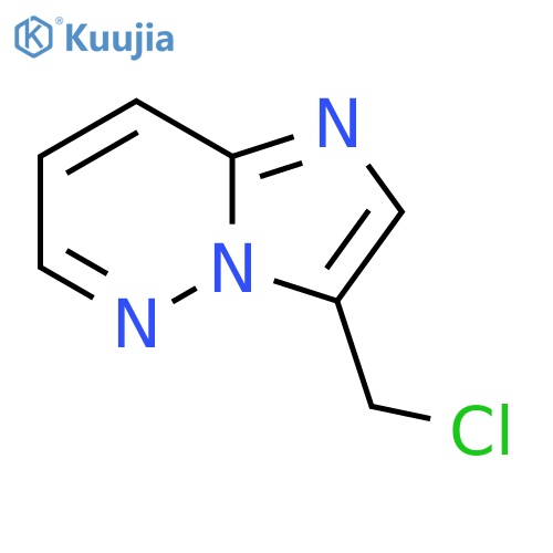 3-(Chloromethyl)imidazo[1,2-b]pyridazine structure