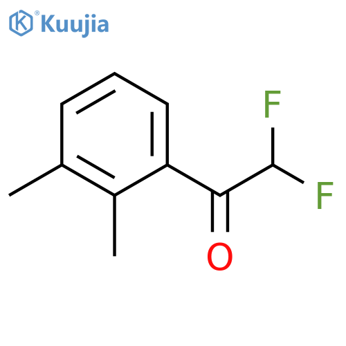 1-(2,3-dimethylphenyl)-2,2-difluoroethan-1-one structure