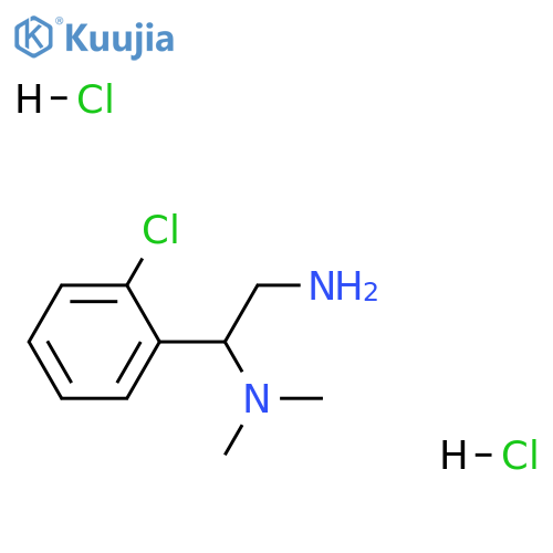 2-Amino-1-(2-Chlorophenyl)EthylDimethylamine Dihydrochloride structure
