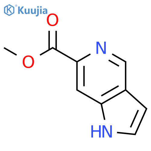Methyl 1H-pyrrolo[3,2-c]pyridine-6-carboxylate structure