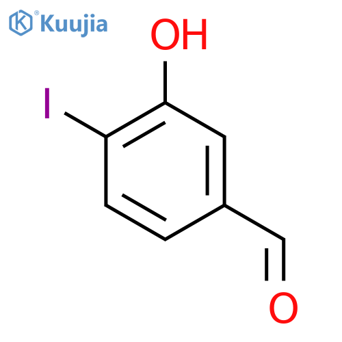 3-Hydroxy-4-iodobenzaldehyde structure