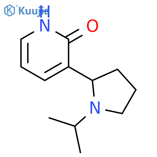 3-(1-Isopropyl-pyrrolidin-2-yl)-1H-pyridin-2-one structure
