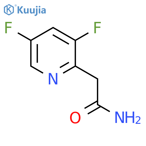 2-(3,5-difluoropyridin-2-yl)acetamide structure