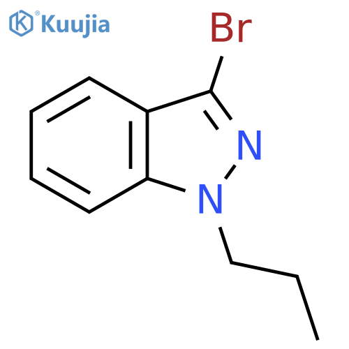 3-Bromo-1-propyl-1H-indazole structure