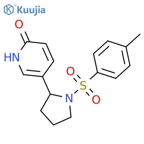 5-[1-(Toluene-4-sulfonyl)-pyrrolidin-2-yl]-pyridin-2-ol structure
