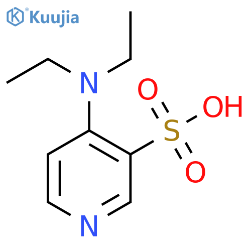 4-Diethylamino-pyridine-3-sulfonic acid structure