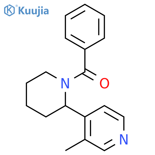 (3-Methyl-3,4,5,6-tetrahydro-2H-[2,4]bipyridinyl-1-yl)-phenyl-methanone structure