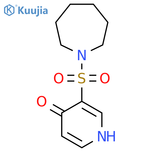 3-(Azepan-1-ylsulfonyl)pyridin-4-ol structure