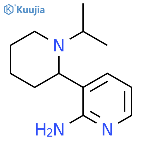 1-Isopropyl-1,2,3,4,5,6-hexahydro-[2,3]bipyridinyl-2-ylamine structure