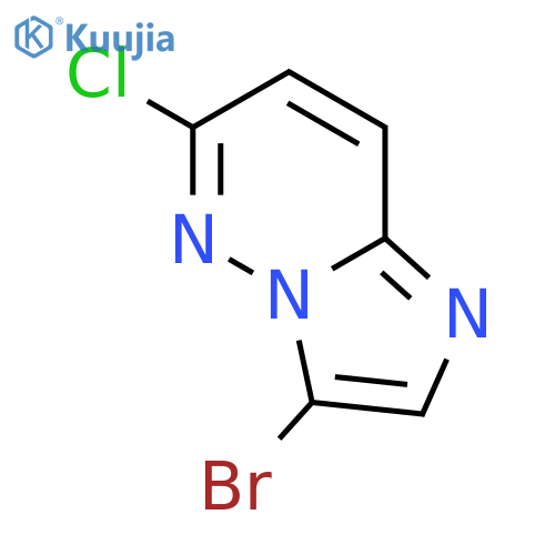 3-Bromo-6-chloroimidazo[1,2-b]pyridazine structure