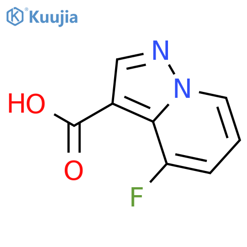 4-Fluoropyrazolo[1,5-a]pyridine-3-carboxylic acid structure