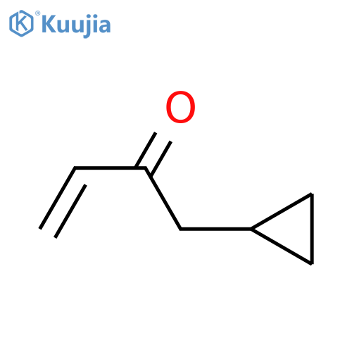 1-cyclopropylbut-3-en-2-one structure