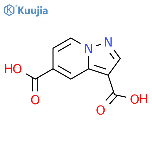 pyrazolo1,5-apyridine-3,5-dicarboxylic acid structure