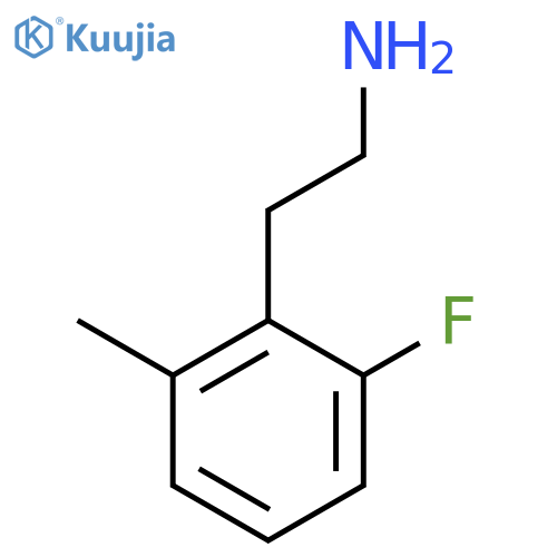 2-(2-fluoro-6-methylphenyl)ethan-1-amine structure