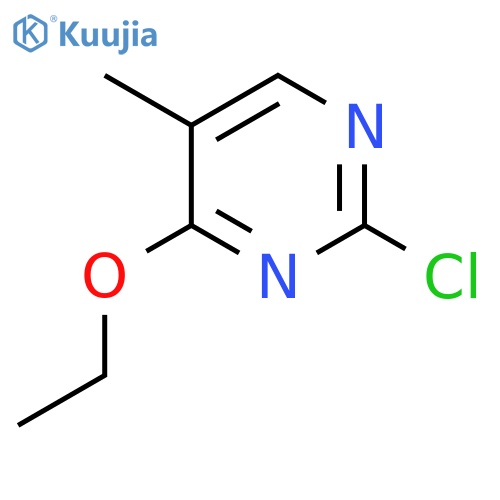 2-chloro-4-ethoxy-5-methylpyrimidine structure