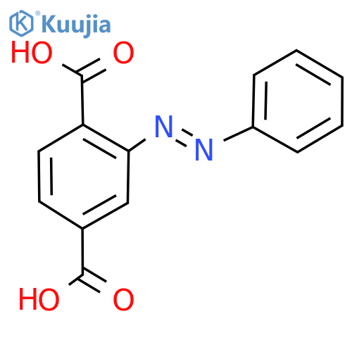 2-(Phenylazo)terephthalic acid structure