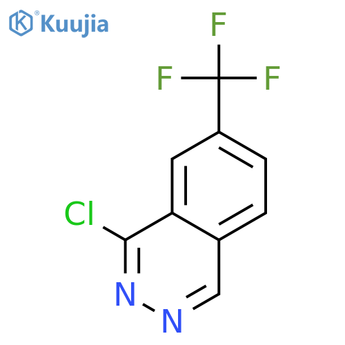1-chloro-7-(trifluoromethyl)phthalazine structure