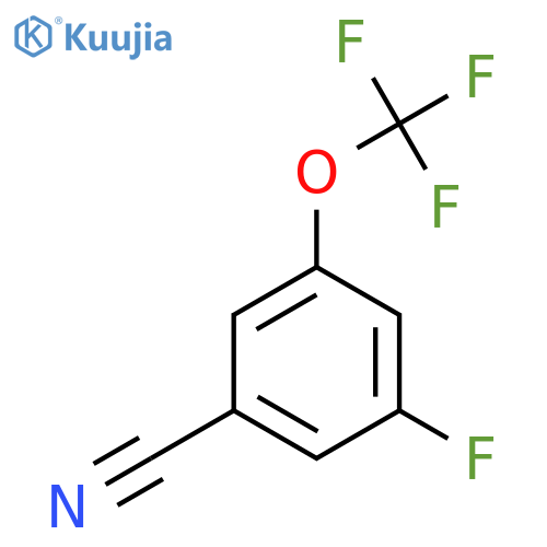 3-Fluoro-5-(trifluoromethoxy)benzonitrile structure