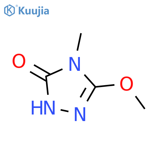 3-Methoxy-4-methyl-1H-1,2,4-triazol-5-one structure