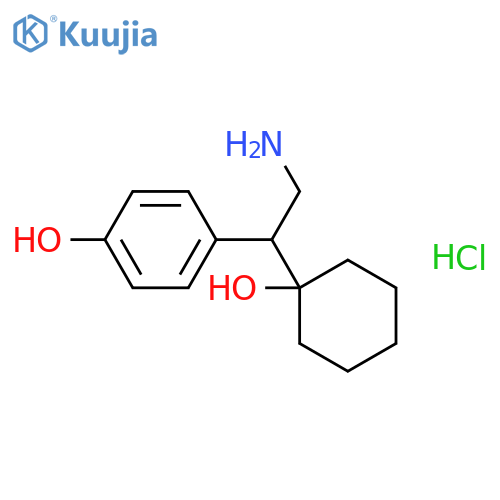 D,L-N,N-Didesmethyl-O-desmethyl Venlafaxine Hydrochloride structure