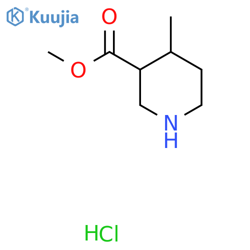 Methyl 4-methylpiperidine-3-carboxylate Hydrochloride structure