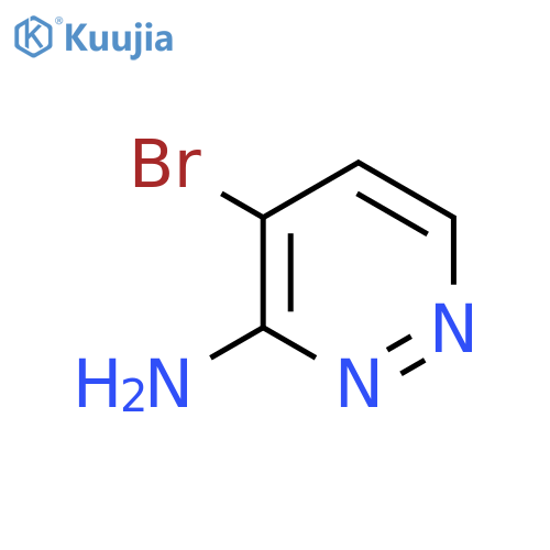 4-Bromopyridazin-3-amine structure
