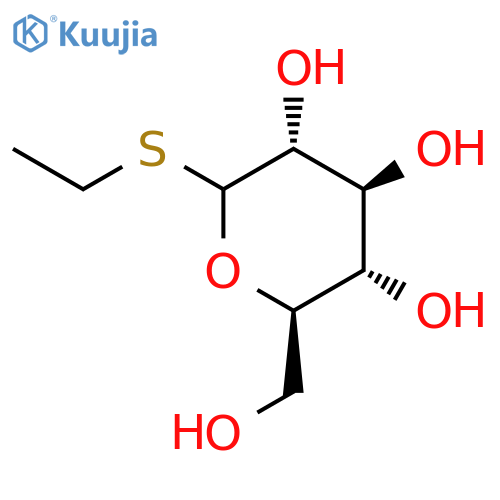 Ethyl a-Thioglucopyranoside structure
