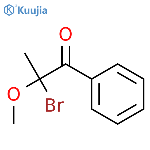 2-bromo-2-methoxypropiophenone structure
