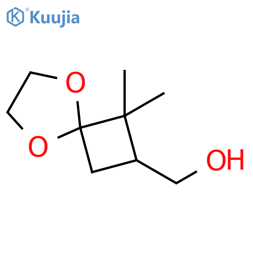 {1,1-dimethyl-5,8-dioxaspiro[3.4]octan-2-yl}methanol structure