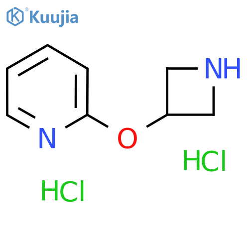 2-(azetidin-3-yloxy)pyridine dihydrochloride structure