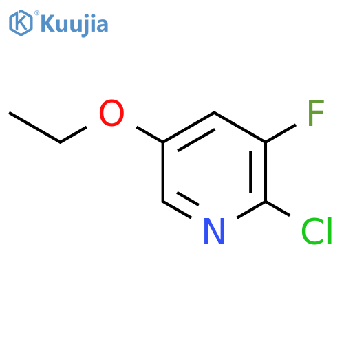 2-Chloro-5-ethoxy-3-fluoropyridine structure