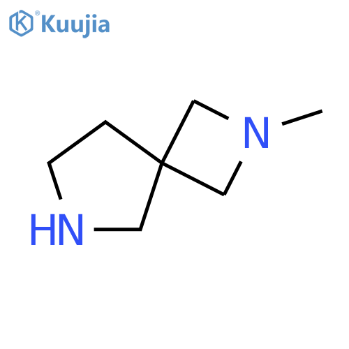 2-Methyl-2,6-diazaspiro3.4octane structure