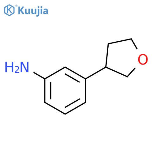 3-(oxolan-3-yl)aniline structure