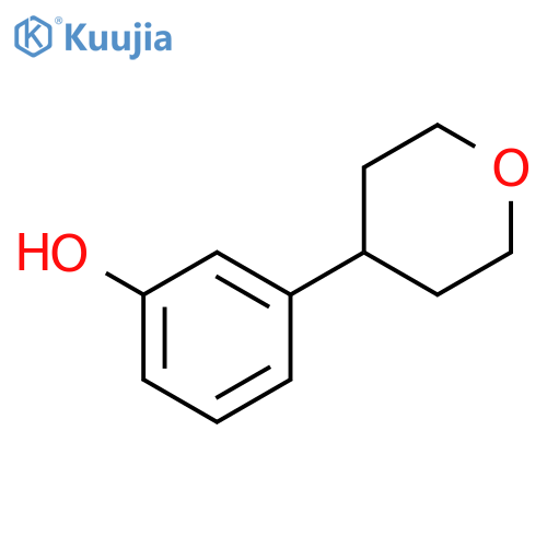 3-(oxan-4-yl)phenol structure