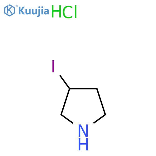 3-iodopyrrolidine;hydrochloride structure