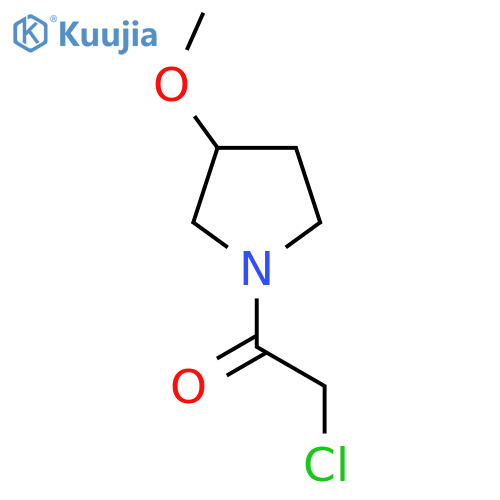 2-Chloro-1-(3-methoxy-pyrrolidin-1-yl)-ethanone structure