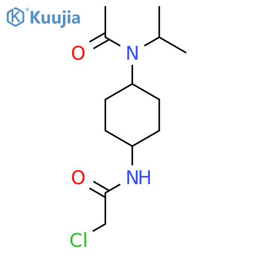 N-[4-(Acetyl-isopropyl-amino)-cyclohexyl]-2-chloro-acetamide structure
