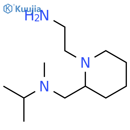 [1-(2-AMino-ethyl)-piperidin-2-ylMethyl]-isopropyl-Methyl-aMine structure
