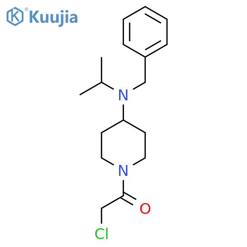 1-[4-(Benzyl-isopropyl-amino)-piperidin-1-yl]-2-chloro-ethanone structure
