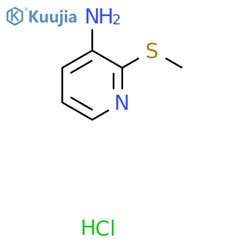 2-(Methylthio)pyridin-3-amine hydrochloride structure